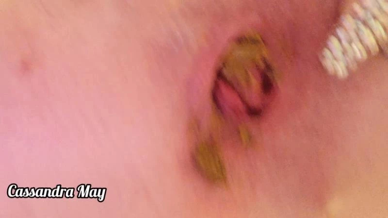 Bathtub Shit and Piss 14 ( Dirty Rosebud) - CassandraMay 2024 [4k]